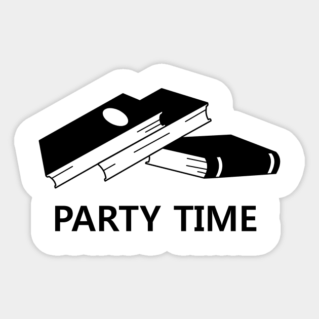 Party Time Sticker by Carol Oliveira